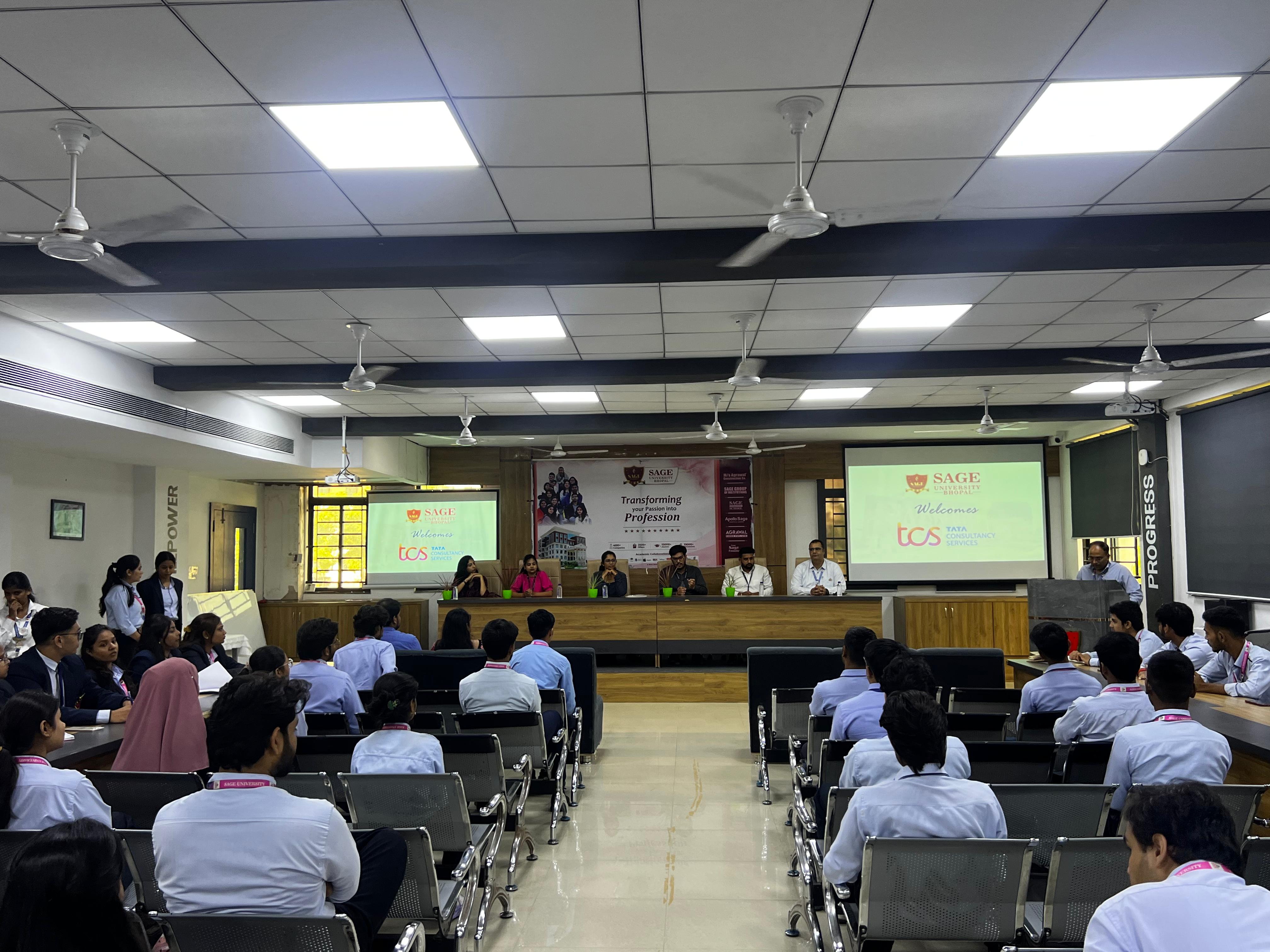  TCS Interaction Session BBA, B.Com, BA 2026 Batch